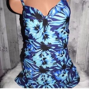 Swimsuit Sz. 14 Swimming Skirted Shape Wear